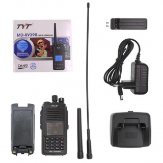 Цифровая рация TYT MD-UV390 DMR 10W AES-256 TYPE-C IP67